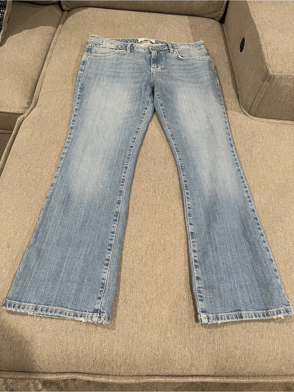 We The Free People Jeans Light Blue Flare Size 29
